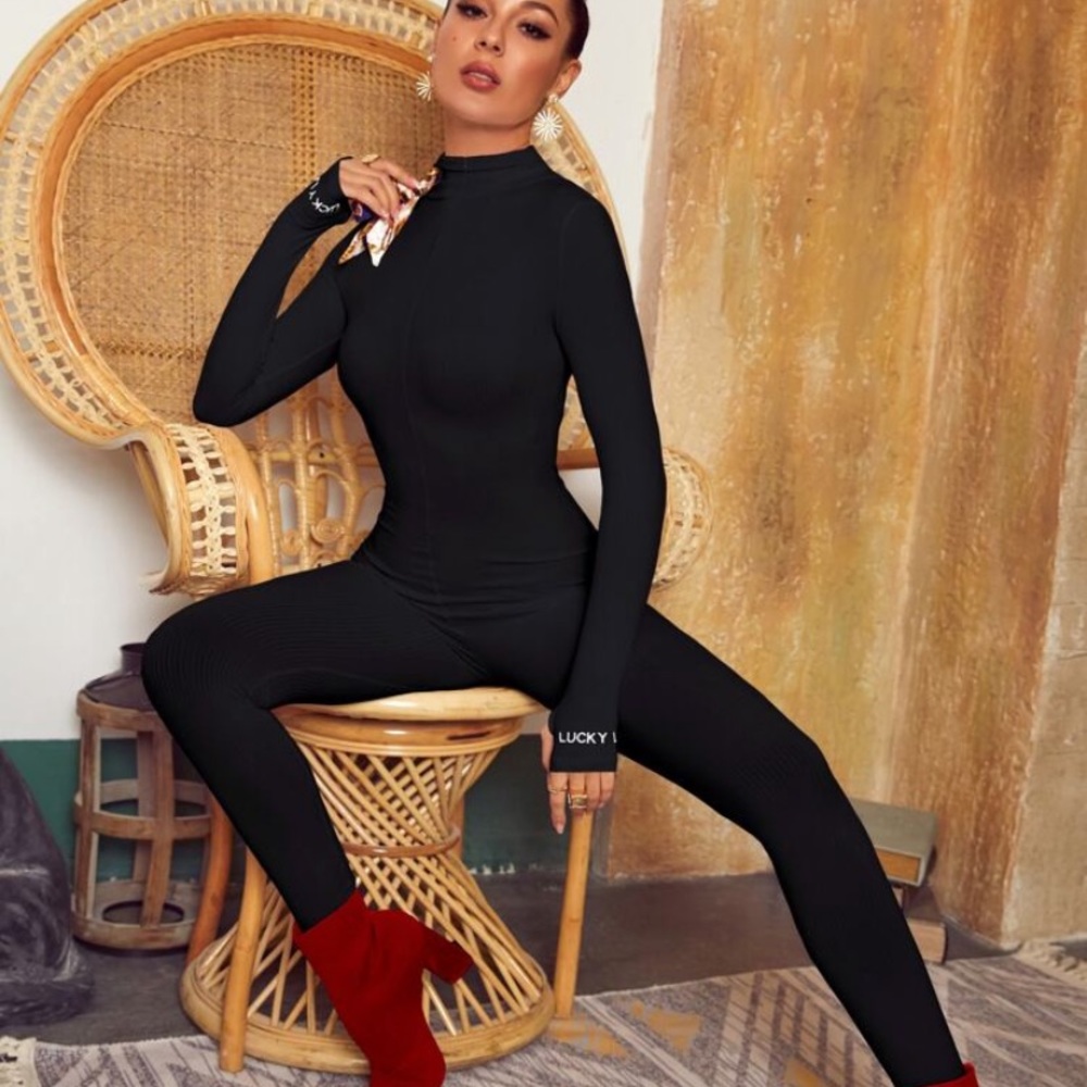 Lucky label jumpsuit